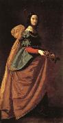 Francisco de Zurbaran St.Elizabeth of Portugal oil painting
